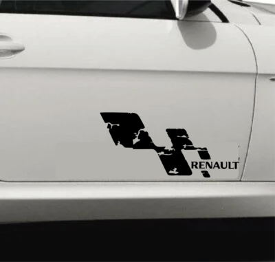 Set Stickere auto Renault praguri