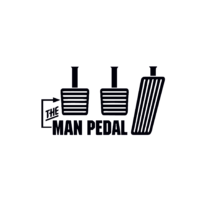 Sticker auto The man pedals