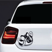 Sticker auto Turbo Muscle