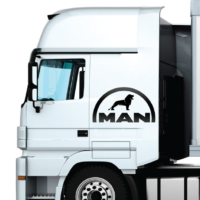 Sticker camion MAN Logo