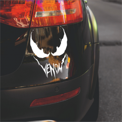 Sticker auto Venom