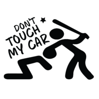 Sticker Auto Don't Touch my Car