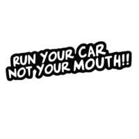 Sticker Auto Run your Car
