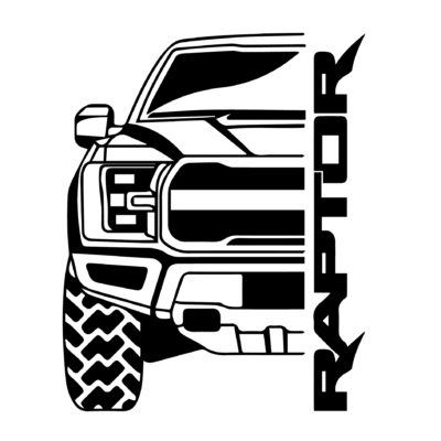 Sticker auto Ford Raptor