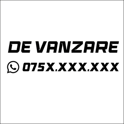 Sticker auto DE VANZARE