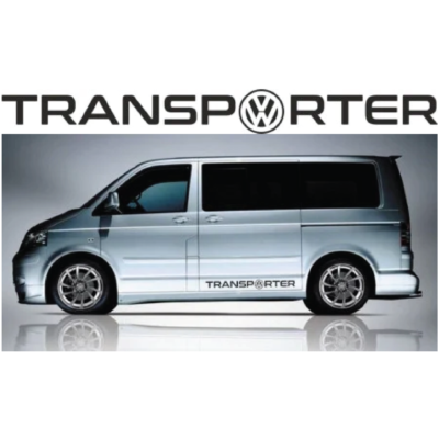 2 oldalsó matrica készlet Volkswagen Transporter 120 cm