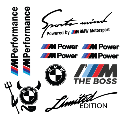 Set Stickere Bmw