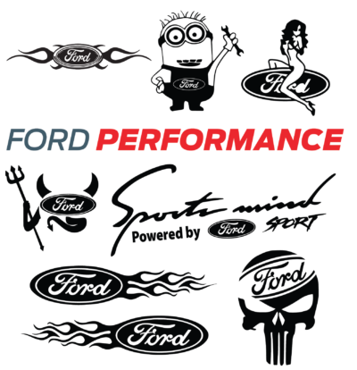 Set Stickere Ford