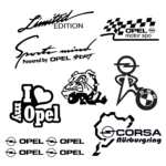 Stickere Opel
