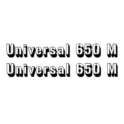 Set Stickere Universal 650 M