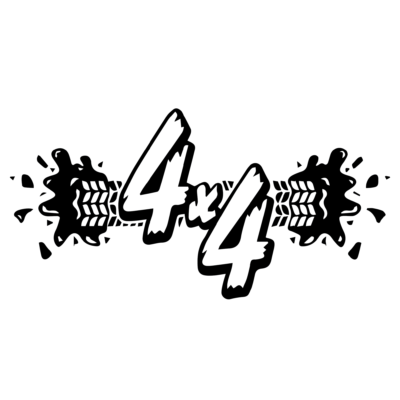 Stickere off road 4x4 wheels