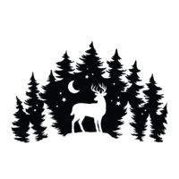 Sticker ADVENTURE DeerForest
