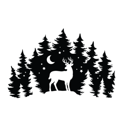 Sticker ADVENTURE DeerForest