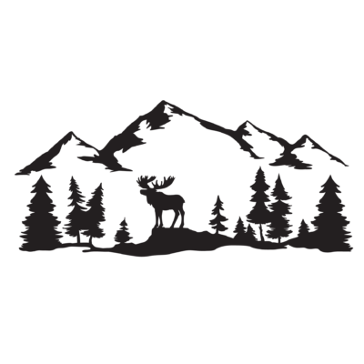 Sticker Adventure MooseForest