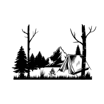 Sticker Rulota Camping Adventure
