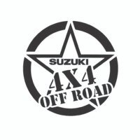 Sticker Auto Suzuki 4x4 Off Road