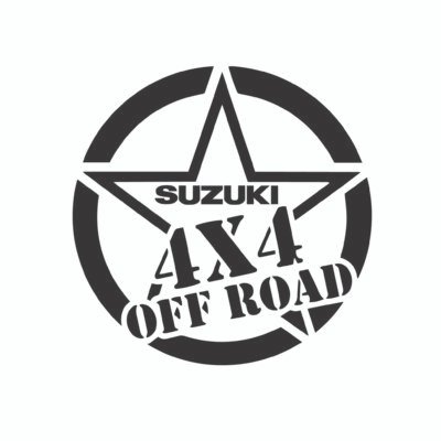 Sticker Auto Suzuki 4x4 Off Road