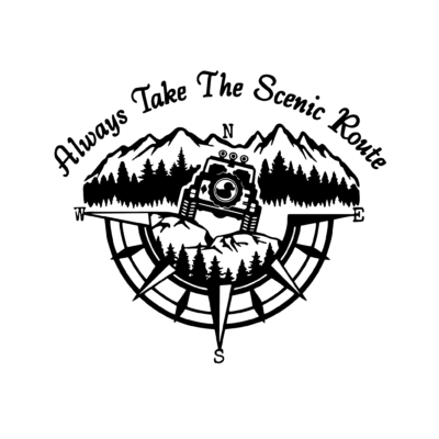 Sticker OFF ROAD scenic route
