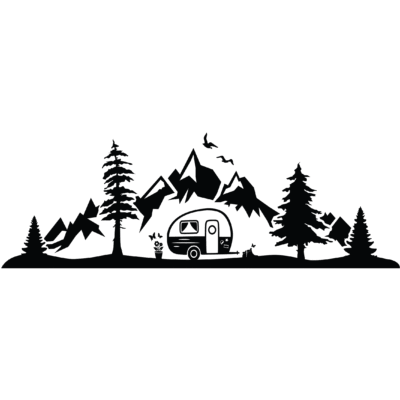 Sticker Rulota Camper Life