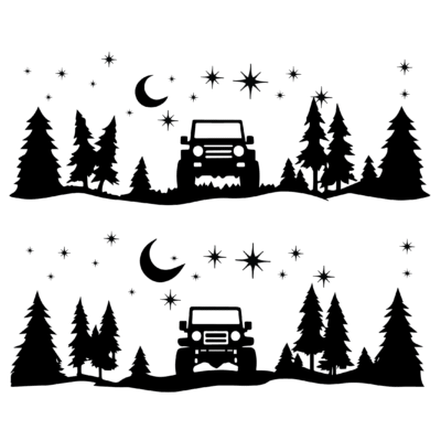 Sticker Off Road Camping