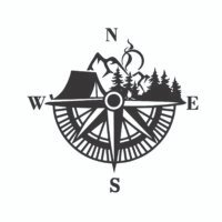 Sticker Outdoor Camping