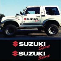 Set 2 Stickere Suzuki Sport 60 cm