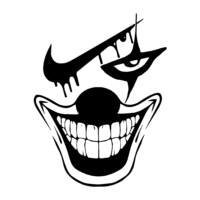 Sticker auto Joker Nike