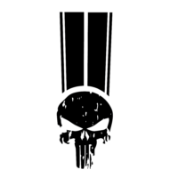 Sticker Capota Punisher