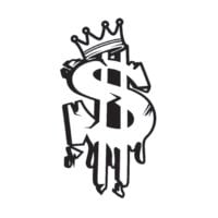 Sticker Auto $ King