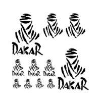Set Stickere DAKAR Off Road 4x4