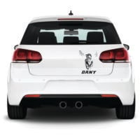 Sticker Moto personalizat nume