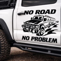 Sticker Off Road 4x4 NO PROBLEM