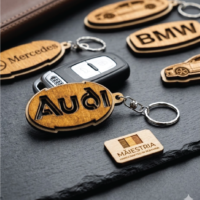 Breloc Auto Audi 2 Premium 3D