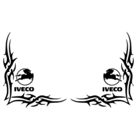 Set Stickere Iveco geamuri