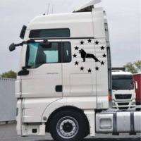 Sticker MAN Truck STARS