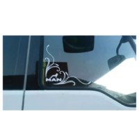 Set stickere geamuri MAN Truck