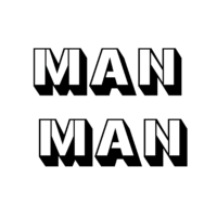 SET STICKERE MAN 3D