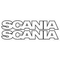 Set Stickere SCANIA 60 cm