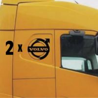 Set 2 buc stickere sigla noua Volvo 45 cm