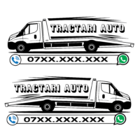 Sticker Tractari Auto 2026