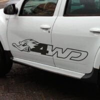 Set Stickere DUSTER Duck 4WD
