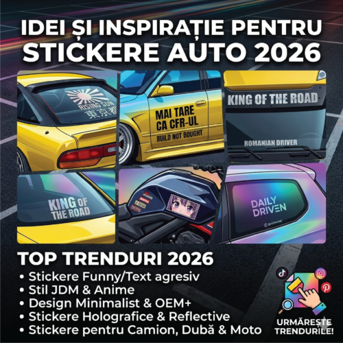 Idei de Stickere Auto