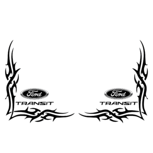 SET Stickere Ford TRANSIT Geamuri