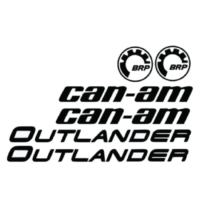 Set stickere CAN AM Outlander
