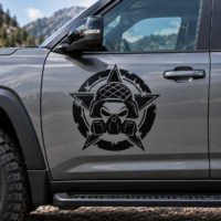 Sticker Off Road Star ARMY