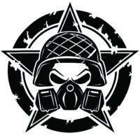 Sticker Off Road Star ARMY
